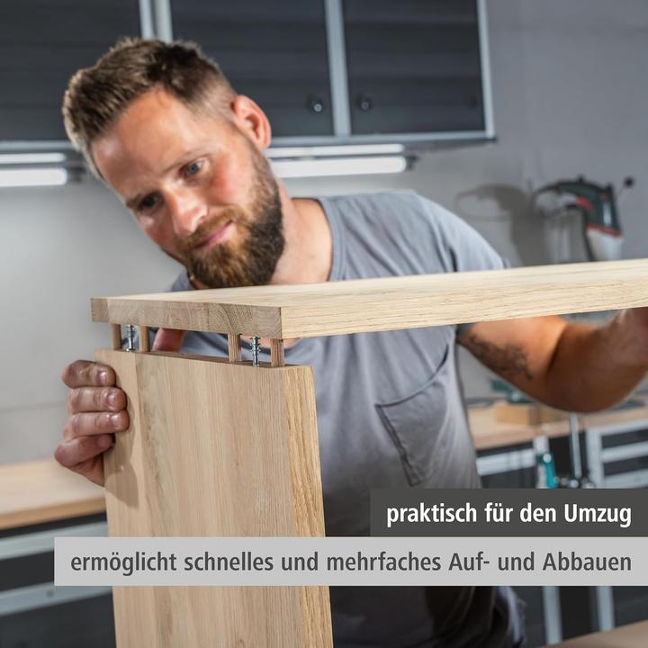 Produktbild wolfcraft Exzenter-Möbelverbinder (1 Stk.)