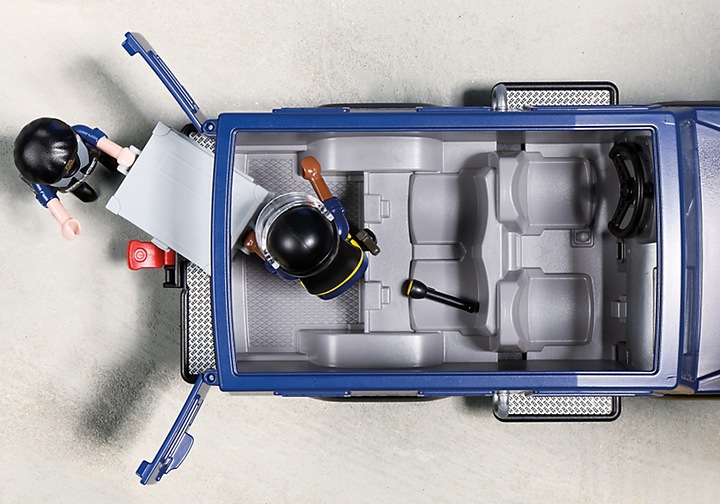 Produktbild Playmobil Polizei-Truck mit Speedboot (5187, Playmobil City Action)