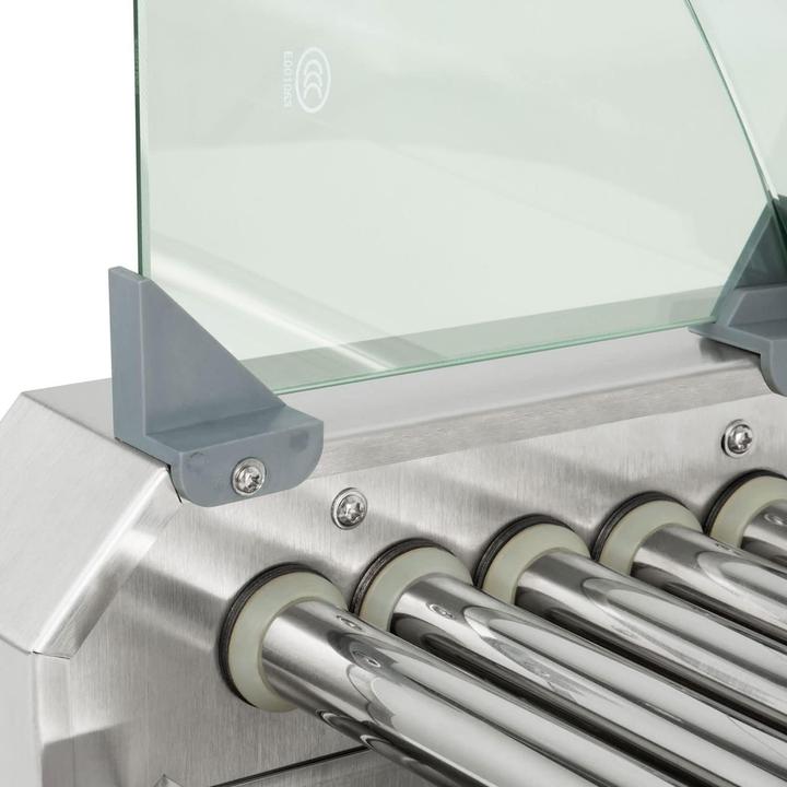 Immagine prodotto Vertes Gastro Hot Dog Maker mit Heizzonen und Glasabdeckung