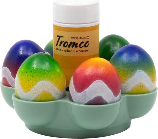 Immagine prodotto Tromco Portauovo per 6 uova con supporto per shaker per spezie (1 x)