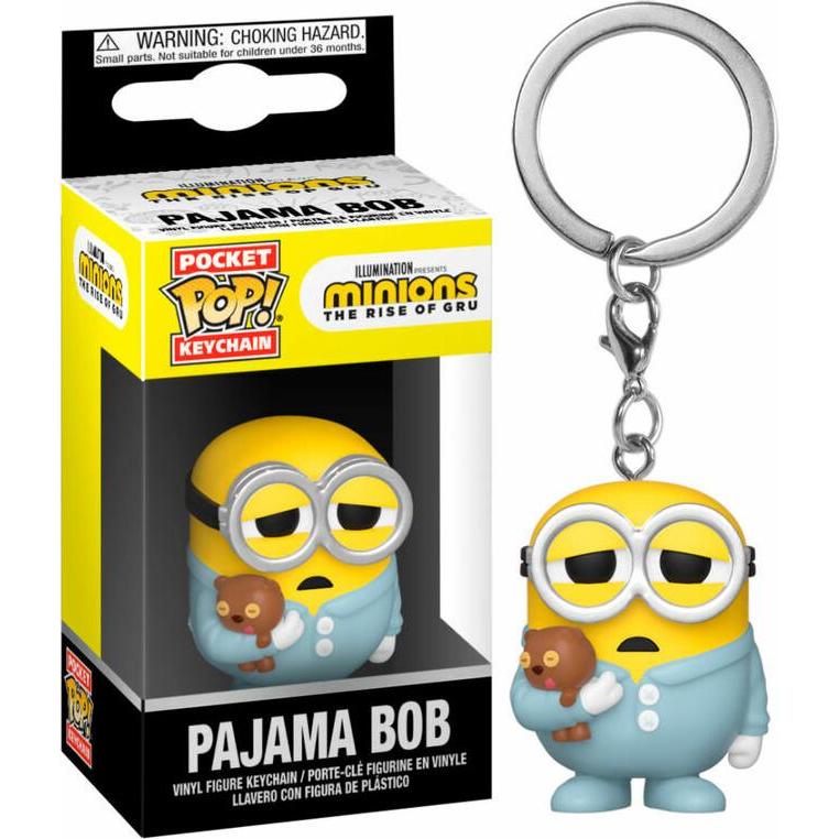 Thumbnail - Funko, Schlüsselanhänger, Portachiavi Pop! Minions 2 : Pajama Bob