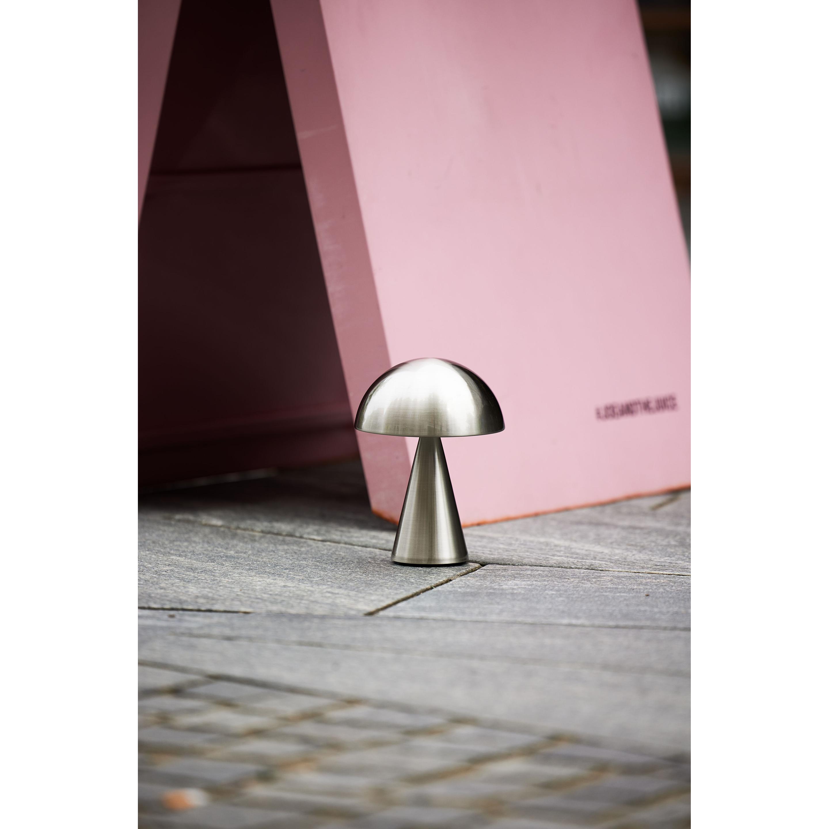 Mush Tragbare Lampe Nickel