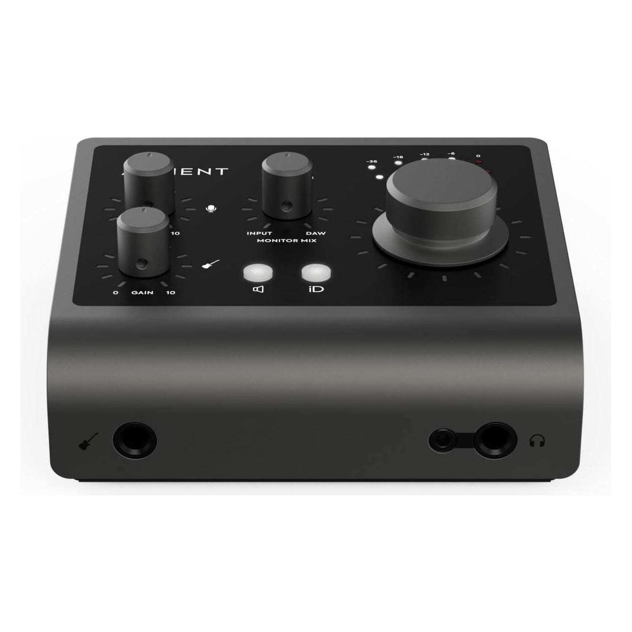 Audient iD4 MKII (USB), Interfaccia audio, Nero