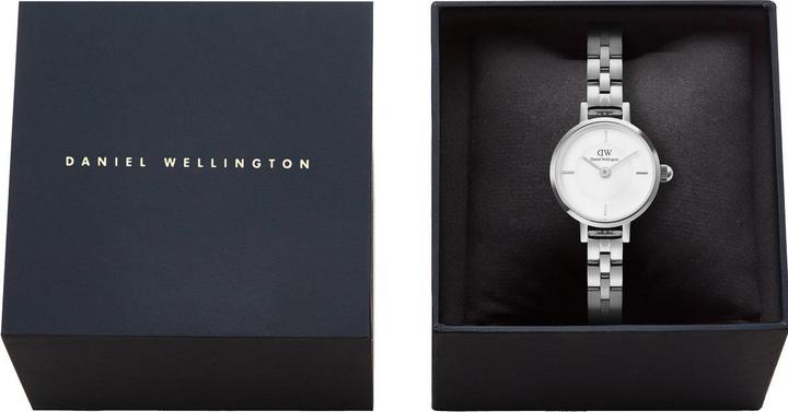 Image du produit Daniel Wellington - Petite Mini 19 Arch 3-Link White Silver DW00100853 (Montre analogique, 19 mm)