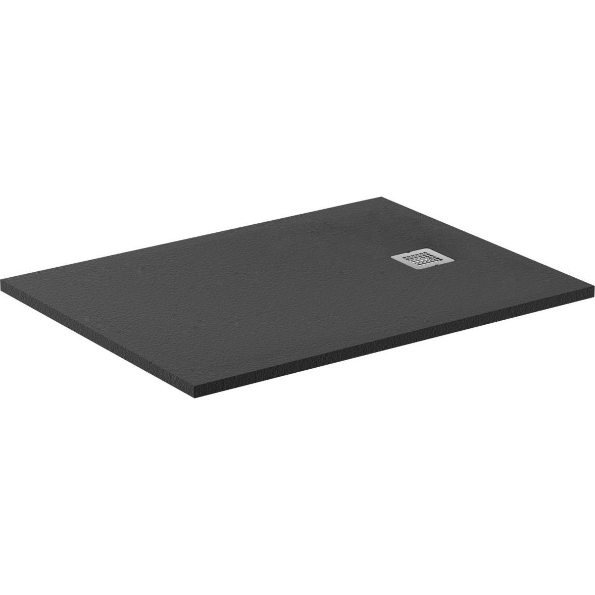 Ideal Standard, Duschwanne, Standard Ultra Flat Solid douchevloer rechthoekig 140x90 cm, zwart