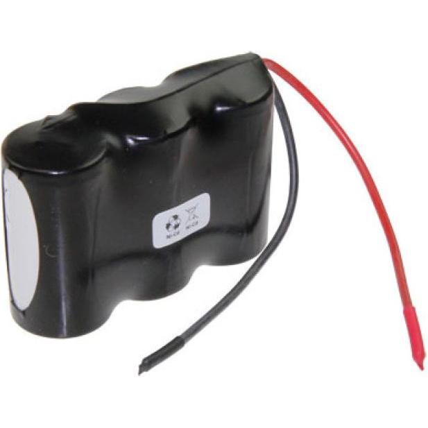 Saft Notbeleuchtungs-Akku F1x3 VNT C mit Kabel 10cm mit offener Litze 3,6V, 2500mAh (1 Stk., 2500 mAh, Ladegerät inkl. A...