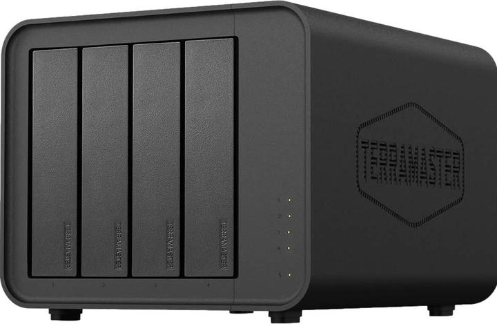 Actual product image Terramaster D4-320 USB single hard drive enclosure with 4 bays