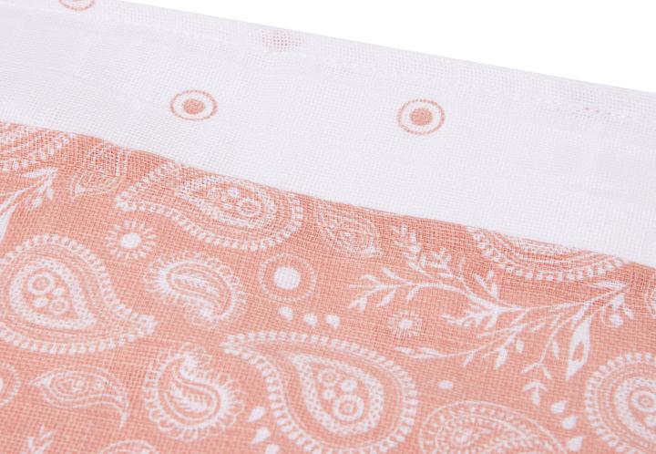 Produktbild Jollein Spucktücher Paisley Halo Rosewood 2er Set (70 cm, 70 cm)