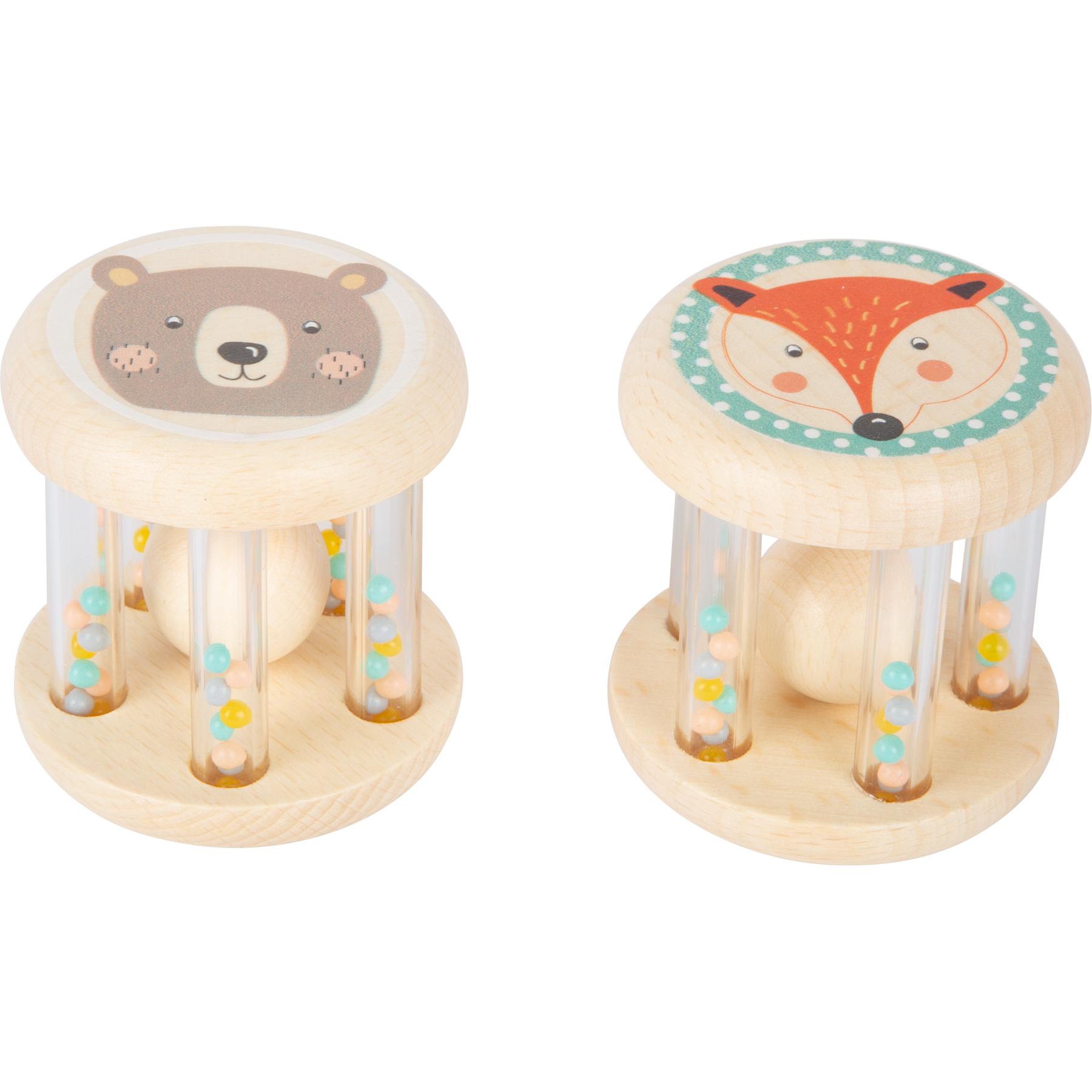 small foot, Babyrassel, Tiere Pastell