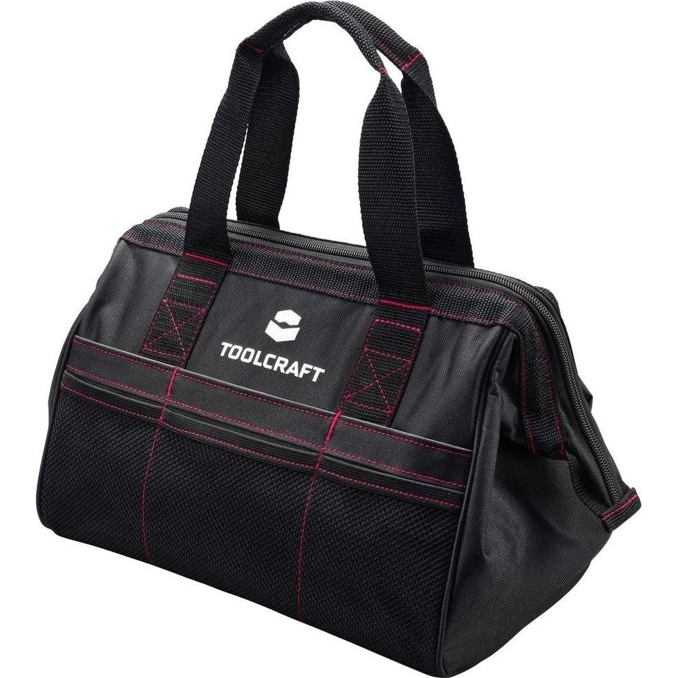Toolcraft, Werkzeugkoffer, TO-9073200 Universal Werkzeugtasche mit grosser Öffnung (L x B x H) 3