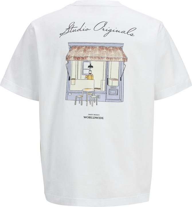 Actual product image Jack & Jones Jorislington Back Tee Ss Crew Neck Sn (L)