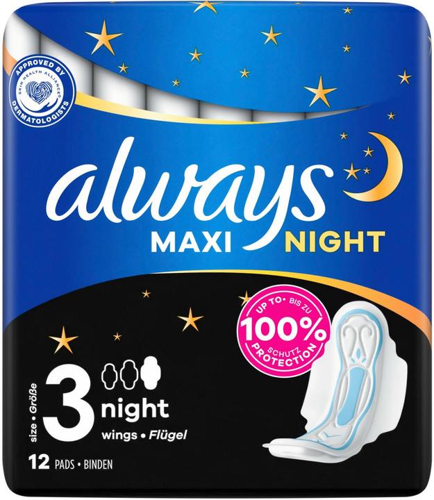 Produktbild Always Maxi Night (12x)