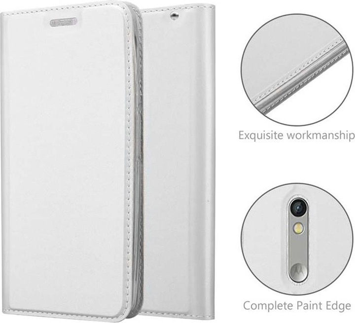 Actual product image Cadorabo Book Classy Style Cover (Motorola Moto X Play)