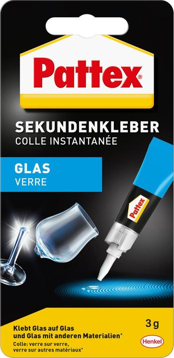 Produktbild Pattex Sekundenkleber Glas (3 g)