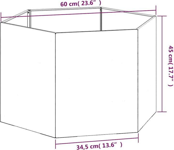 Produktbild vidaXL Pflanzkübel