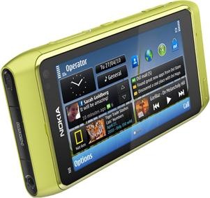 Actual product image Nokia N8-00 - Green (16 GB, 3.50", 12 Mpx, 3G)