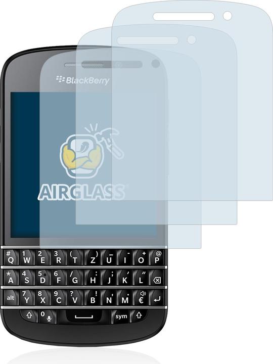 Produktbild BROTECT AirGlass Panzerglasfolie (3 Stück, Blackberry Q10)