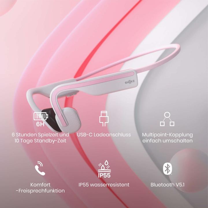 Produktbild Shokz OpenMove (ANC, 6 h, Kabellos)