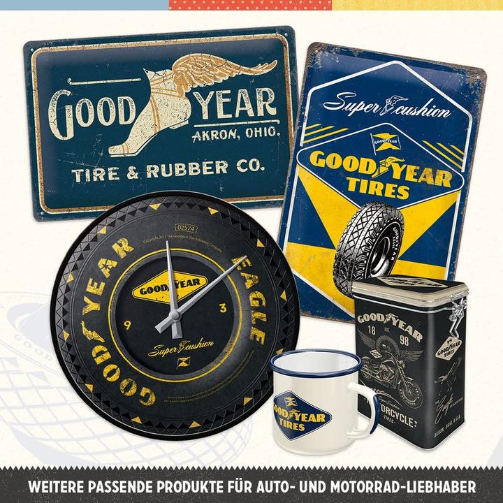 Produktbild Tomato Blechschild Goodyear - Service (50 x 50 cm)