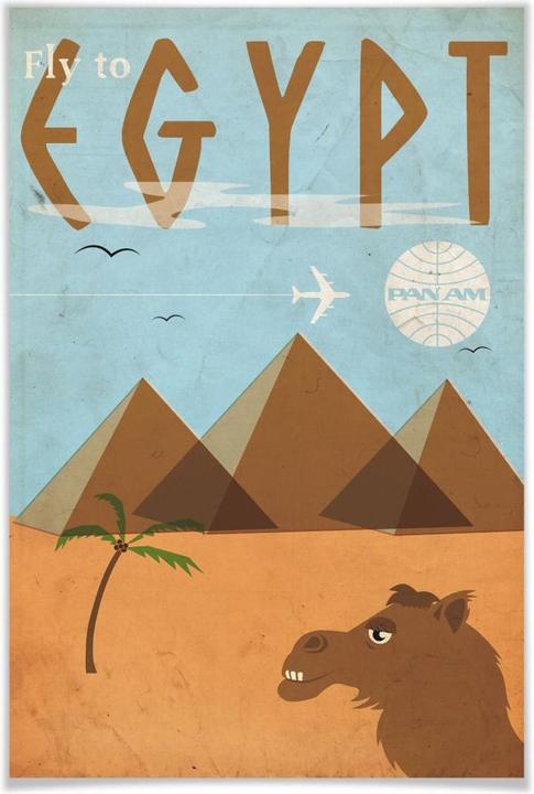 Produktbild Fly to Egypt (30 x 45 cm)