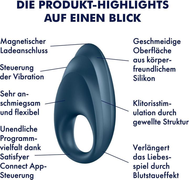 Produktbild Satisfyer Powerful One Ring Vibrator (4.50 cm)