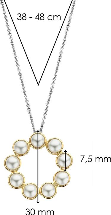 Actual product image Ti Sento Milano Kette (925 Sterling silver, 48 cm)