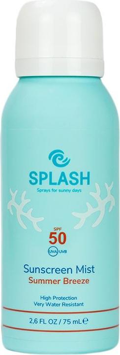 Image du produit Splash Brume solaire Summer Breeze SPF 50 75 ml (Spray solaire, SPF 50, 75 ml)