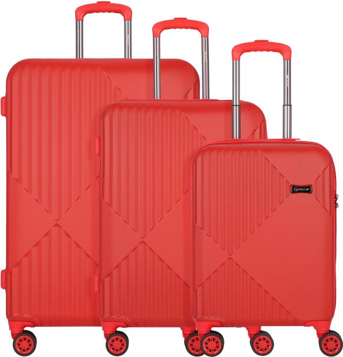 Actual product image Check.In Liverpool 4-wheel suitcase set 3 pcs. (185 l)