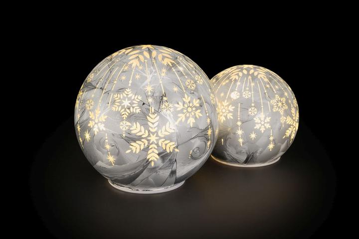 Image du produit STT Glass Ball Set silver 2pcs.
