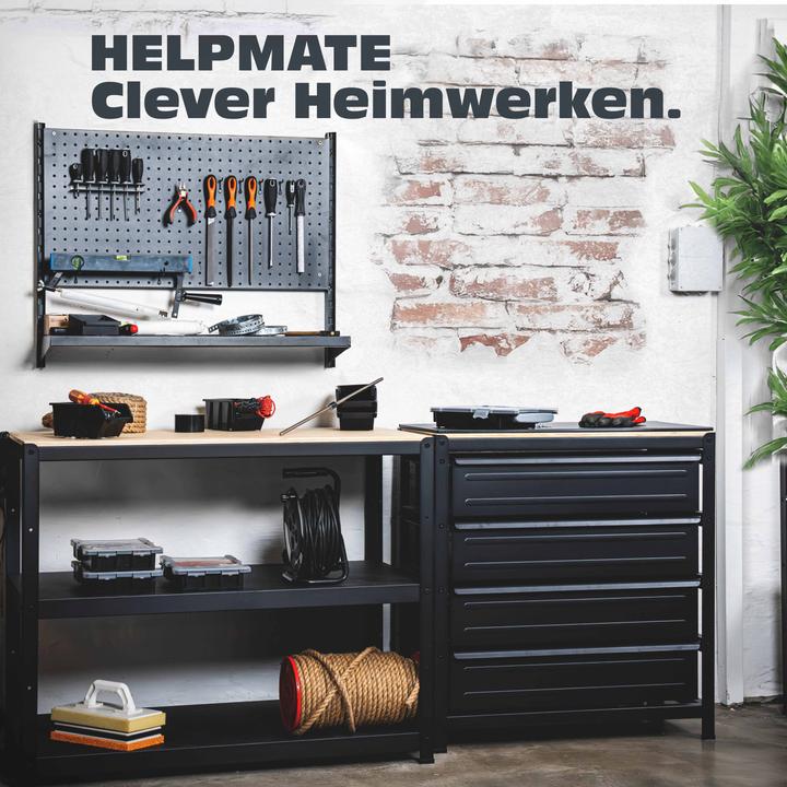 Image du produit Helpmate Verlängerungsmutter M6 × 30 × 10 mm, Stahl, verzinkt, sechskantig (M6)