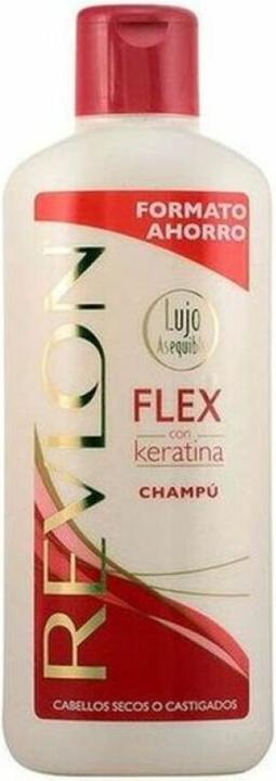 Produktbild Revlon Professional FLEX KERATIN Shampoo Reparatur trockenes Haar 650 ml (650 ml, Flüssiges Shampoo)