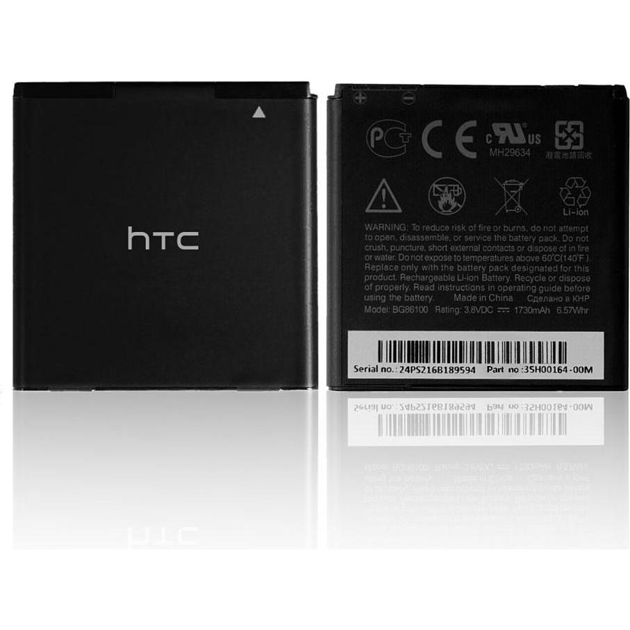 CoreParts Battery for HTC Mobile (Akku, bg86100), Mobilgerät Ersatzteile, Schwarz