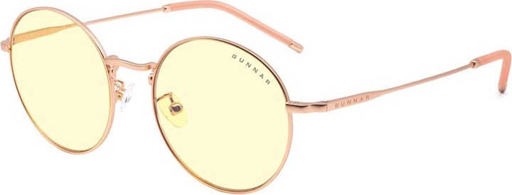 Immagine prodotto Gunnar Occhiali per computer Ellipse - lente ambrata, oro rosa
