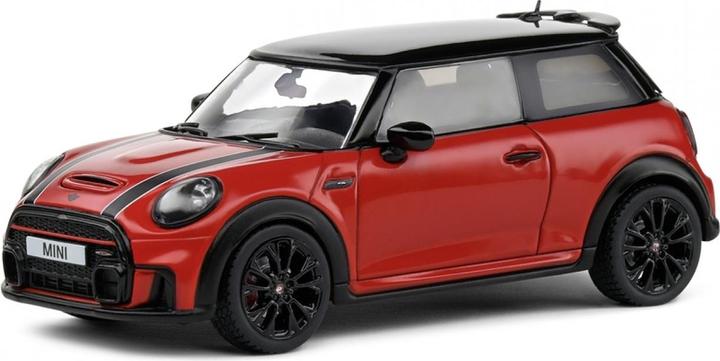 Actual product image Solido 1:43 Mini Cooper John Works 2023 red