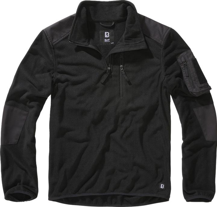 Produktbild Brandit Fleecepullover Ripstop Grösse 7XL Farbe Schwarz (7XL)