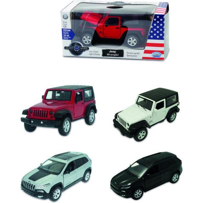 Thumbnail - ODS Silver Wheel - American Licensed Car 1:32 Scale, with breech loading function, opening doors and hoo