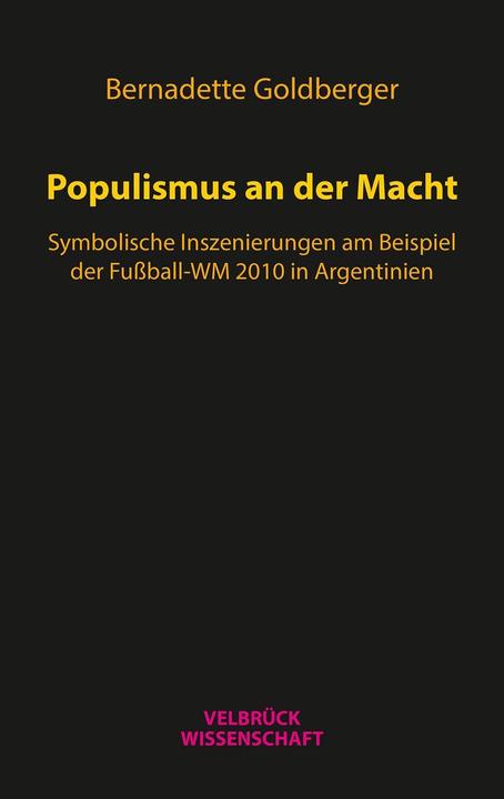 Produktbild Populismus an der Macht (Deutsch, Bernadette Goldberger, 2018)