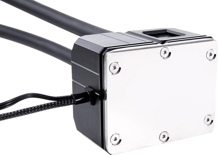 Actual product image Alphacool Eisbaer Pro Aurora 240 CPU complete water cooling, D-RGB