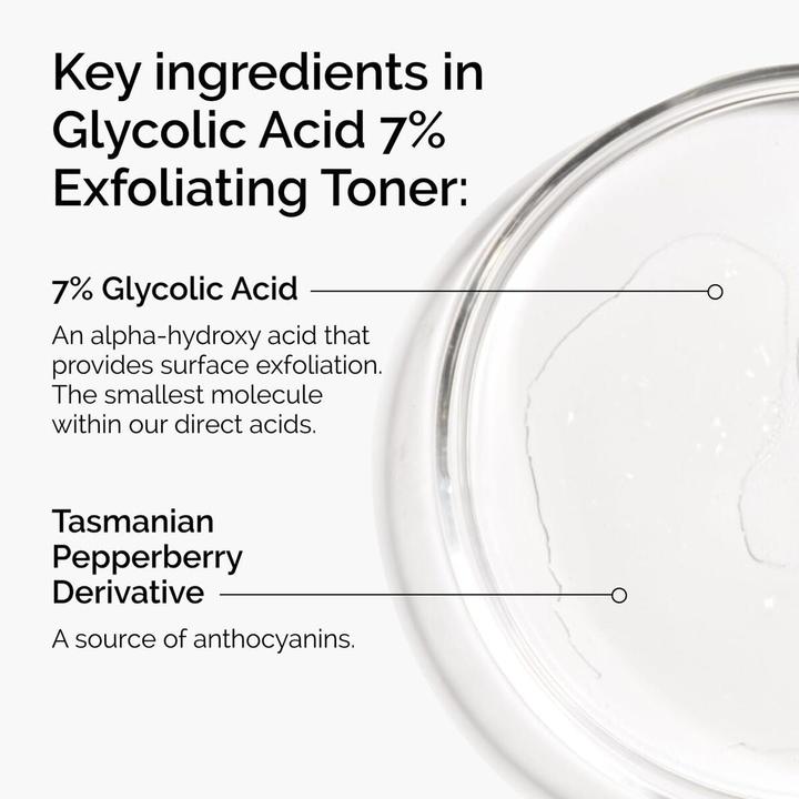 Actual product image The Ordinary Glycolic Acid (Face toner, 100 ml)