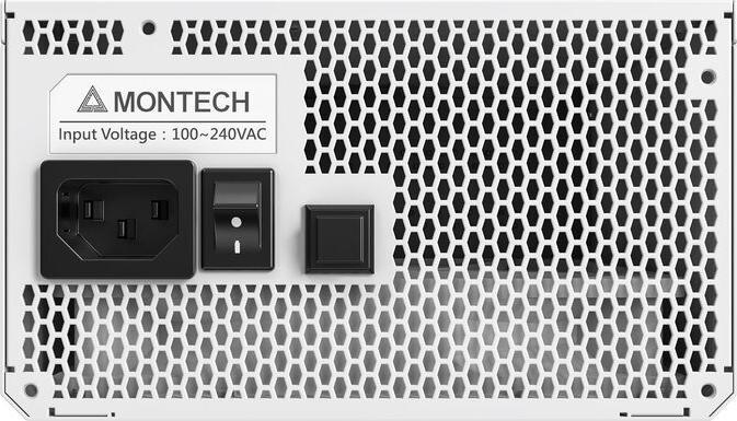 Actual product image Montech Titan PLA 1200W - 80 PLUS & Cybenetics Platinum, modular, PCIe 5.1 - 1200 Watt (1200 W)
