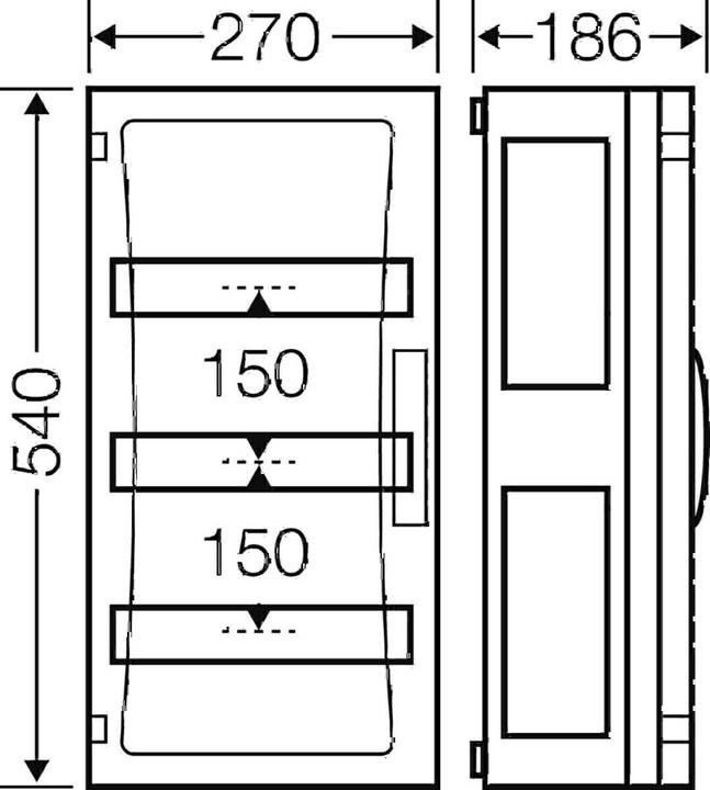 Actual product image Hensel ENYSTAR vending machine housing