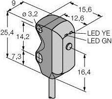 Actual product image Turck Reflection light barrier