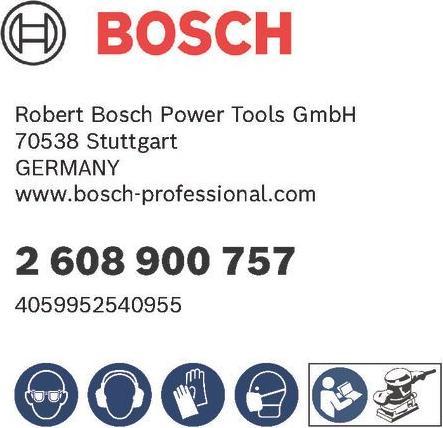 Image du produit Bosch Professional Zubehör Filet abrasif Expert M480 pour ponceuses vibrantes, 93 x186 mm, G 220, 50 pces. (220)
