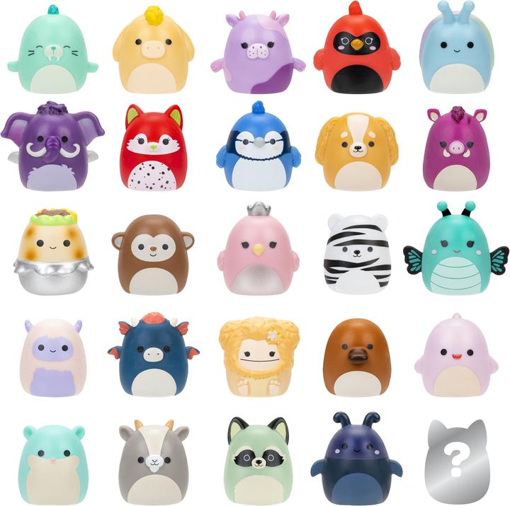 Productafbeelding Jazwares Squishalongs - 2,5 cm 25 Pack S2 (SKU: 2510134)