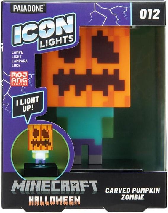 Immagine prodotto Paladone Products Paladone Icons Minecraft Zombie Jack-O'-Lantern