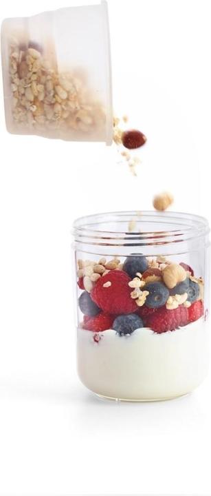 Produktbild Lékué Jar To Go türkis, gross 60 cl, Ø9.2 cm H 18.8 cm