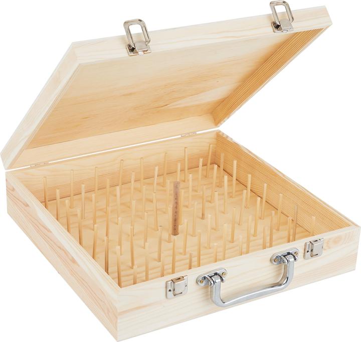 Actual product image VBS Sewing Thread Wooden Case