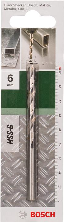 Actual product image Bosch Zubehör Metal drill HSS-G 6 (6 mm)