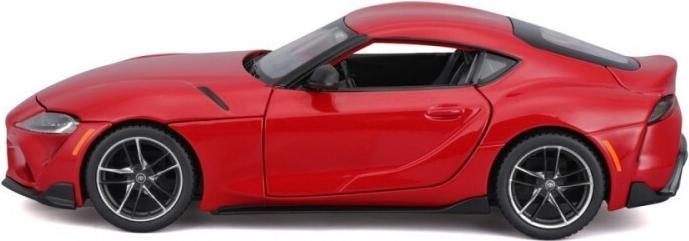 Actual product image Maisto Toyota Supra GR 1/24 red