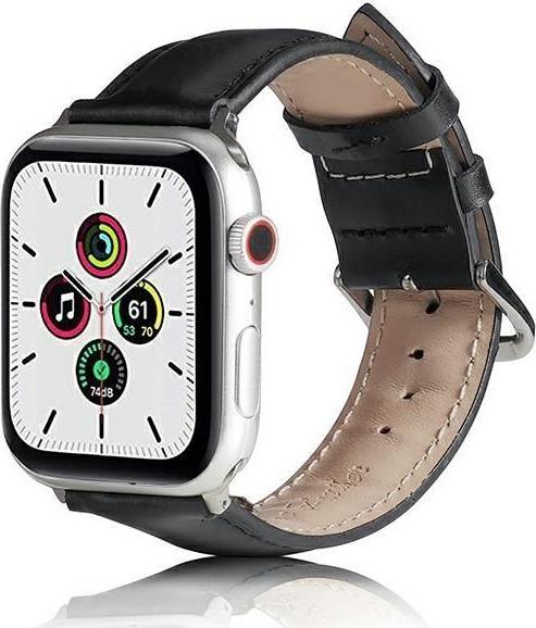Produktbild Beline pasek Apple Watch Leather 42444549mm czarny black (42 mm, 44 mm, 45 mm, 49 mm, Naturleder)